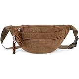 Aucuu Umhängetasche Damen, Cord Bauchtasche, Gürteltasche Damen, Bauchtasche Klein, Cord Crossbody Bag, Brusttasche Bum Bags, Sport Hüfttaschen für Outdoor Reise Laufen Schule