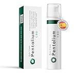 Pentalium CBD - Cannabidiol Cream 100% Natural - Massagecreme mit 10 natürlichen Inhaltsstoffen | Chondroitin und Glucosamin für einen guten Zustand Ihrer Gelenke | (75g) (Spanisch)