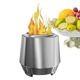 Feuerschalen für den Außenbereich aus Holz – tragbarer Ständer für Wandern – tragbare Feuerstelle – für Hinterhof, Terrasse, Veranda, Balkon, Haus, Feuer, Picknick, Outdoor, Brenner