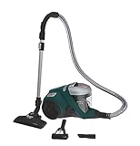 Hoover Bodenstaubsauger mit HEPA-13-Filter & Tierhaar-Düse – beutelloser Staubsauger mit XL-Staubbehälter – leiser Zyklon-Staubsauger (75 dBA), für Allergiker geeignet [HP330ALG]