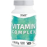 TNT Vitamin Complex (120 Kapseln) • Alle wichtigen A-Z Vitamine • Hochwertiger Multivitamin Komplex • Multi Vitamine Komplex • Multivitaminpräparat • 100% Vegan