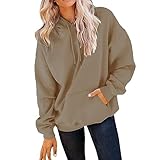 Hoodie Damen Vintage Sweatshirt Damen Sweatshirt Mit ohne Kapuze Kapuzenpullover Langarm Streetwear of White Sweatshirts Frauen Hoodies Teenager Mädchen Pullover