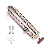 CHUQING Handykette Rot Universal Handyband zum Umhängen Crossbody Strap Phone Lanyard Band Handyhülle