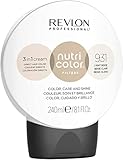 REVLON PROFESSIONAL Nutri Color – TONING FILTERS 931 Helles Beige, 240 ml, pflegende Farbmaske mit INSTA-PIC-TECHNOLOGY™, Tönungsmaske zur Farbauffrischung von sandfarbenen Blondtönen