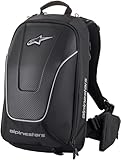 Alpinestars Charger Pro Backpack Motorradrucksäcke für Herren Motorradzubehör Reiserucksäcke Motorradhelm-Tasche Motorradfahrer Laptop-Fach Schwarz