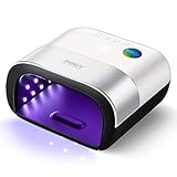 SUNUV UV LED Nagellampe, Professioneller Gel Lampe Nageltrockner für Gelpolitur-Härtungslichtmaschine, mit automatischem Sensor und LCD-Display für Heim- und Nagelstudio Geschenk