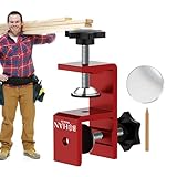 Verdeckte Scharnierschablone aus Aluminiumlegierung, Befestigungsclip für Schrankschloss | Türmarkierungsklammer – Heimwerker-Kit mit Sicherheitsschwamm und abgewinkelt für Projekte