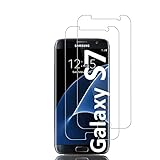 [2 Stück] Panzer Schutz Glas kompatibel mit Samsung Galaxy S7 NanoTech Displayschutzfolie, Schutzfolie 9H Glas Folie,100% Fingerabdrucksensor