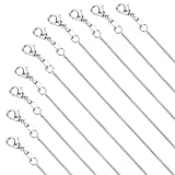 10 Stück Kette Ohne Anhänger Halskette Ohne Anhänger Ketten Silber Schlangenkette Damen Halskette Edelstahl Schmuck Bulk Kabelketten Packung Ohne Anhänger Schlangenkette Mit Karabinerverschlüssen