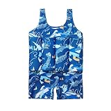Generisch Baby Mädchen Jungen,Flotation Schwimmanzug Baby, Schwimmhilfe Kinder Badebekleidung Schwimmtraining mit Abnehmbaren Auftrieb Unisex Schutz Bademode Sommer Strand Schwimmkraft Schwimmender