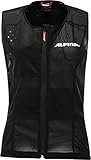 ALPINA PROSHIELD WOMEN VEST - Flexibler, Atmungsaktiver & Individuell Einstellbarer Rückenprotektor Für Damen, black, M