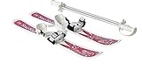 Hamax Schlitten Snow Skis with Poles, Pink, 561002