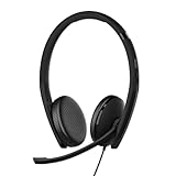 EPOS C10 USB-Headset mit Mikrofon, kabelgebundene Kopfhörer mit einfacher und flexibler USB-C-Verbindung und EPOS BrainAdapt-Technologie.