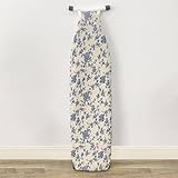 SMCMGECEUZ 140x50cm Bügelbrettbezug Baumwolle Bügelbezug, Bügelbrett Bezug Für Dampfbügeleisen Elastischer Bügeltischbezug Tzebeständiger(Beige)