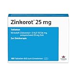 Zinkorot® 25 Tabletten: Hochdosierte Zink Tabletten mit 25mg Zinkorotat pro Tablette, nur 1x täglich, 100 Stück