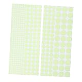HONITANO 407Pc Punkte Aufkleber Glow In The Dark Aufkleber Punkte Wand Aufkleber Punkte Wand Aufkleber Leuchtende Aufkleber