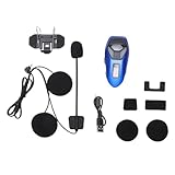 CHEOTIME Motorradhelm Bluetooth Headset Lautsprecher, 800-mAh-, 40 Stunden Nutzung, Helm-Headset mit Musik-Sharing, Ai-Sound-Assistent für Radfahren