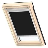 VELUX Original Dachfenster Verdunkelungsrollo Classic für S08, Schwarz