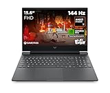 HP Victus Gaming Laptop | 15.6' FHD-Display | AMD Ryzen 7 8845HS | 16GB DDR5 RAM | 1TB PCIe NVMe SSD | NVIDIA GeForce RTX 4060 | Windows 11 Home | QWERTZ-Tastatur | Mica Silver