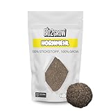 Bio2Grow Hornmehl Stickstoffdünger 250g - Langzeitwirkung & Bodenverbesserung - Für Garten & Beete