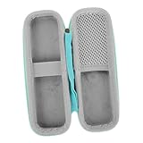 Homoyoyo Hartschalen Reiseetui für Elektrische Zahnbürste Tragbare Zahnbürstenaufbewahrung für Zuhause Reisen und Camping mit Stoßfesten Polstern und Organizer für Zahnbürste Zahnpasta und