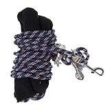 XIASABA Verstellbare Longierhilfe für das etraining mit hinterer Fleeceabdeckung. Einfache Seileinstellung. e-Balance-Trainingsseil
