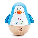 Hape Stehauf-Pinguin, Stehaufmännchen mit Klang, blau, ab 6 Monaten