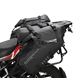 Rhinowalk Motorrad-Satteltaschen Gepäckträgertasche 28L (14L*2) wasserdichte Anti-Vibrations-Motorseitentaschen Umhängetasche Motorradtaschen für die meisten Adventure- und Sport-Bike-Motorradträger