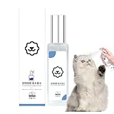 Haustierparfüm für Hunde, 30 ml, langanhaltendes Hundeduft, Spray, Geruchsentferner für Welpen, Fellpflege-Zubehör für Enthaarung, Reinigung, Hamster, Hase, Gliedmaßen, Schwanz, Reisen, Outdoor