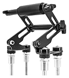 QGMKMVZZBK Handyhalterung Motorrad Für BMW Für R1200R Für R1200RS Für R1250R Für R1250RS LC Motorrad Telefon Chargi Halter Smartphone Navigation Platte Halterung(2-22MM)