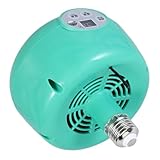 TOBBOMEY Einstellbare Hühnerbrut Heizung mit Kunststoff Heizstrahler Langlebige Temperaturregelung Gleichmäßige Wärme für Küken und Geflügel Sichere Wärmelampe für Gesunde Aufzucht