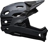 BELL Super DH MIPS Mountainbike-Helm für Erwachsene, Fasthouse Taco Tuesday, matt/grau/schwarz (2024), Medium (55-59 cm)
