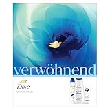 Dove Geschenkset Verwöhnend mit Anti Transpirant, Duschcreme und Handcreme (150 ml + 225 ml + 75 ml)