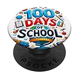 Lernkugel für Schüler und Kinder, 100 Tage PopSockets mit austauschbarem PopGrip