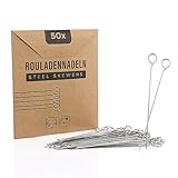 Van Henry® Edelstahl Rouladennadeln Rouladenspieße 11 cm - 50er Pack