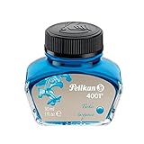 Pelikan 311894 Tintenglas Tinte 4001, 30 ml, 1 Stück, türkis