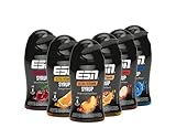 ESN Ultra Vitamin Syrup, 6er Pack, 6 x 65ml - Orange, Red Apple, Blue Raspberry, Multifrucht, Peach Iced Tea, Sour Cherry, mit Vitaminen für je 6 Liter Fertiggetränk