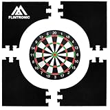 Flintronic Dart Catchring Surround, Surround Auffangring Dart Backboard, Dartscheibe Schutzring, Leichtes Eva Dartscheiben Surround für für Ø 45 cm Dartscheibe, Gesamt-Ø 72 cm