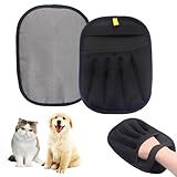 MHwan Tierhaarentferner Handschuh, 2 Stück Automatische Erfassung elektrostatischer Katzenhaarentferner, Verdickt, Keine Toten Ecken zur Haarentfernung, Leicht zu Reinigen und zu Verwenden