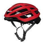 ROCKBROS Fahrradhelm Integrierter Fahrrad Helme Mountain Bike Rennrad Unisex Erwachsener für Herren Damen M (54-59cm)/L(58-63cm)