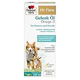 Doppelherz Gelenk Öl für Katzen und Hunde – Zur Unterstützung des Gelenkstoffwechsels bei Osteoarthritis – 250ml