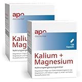 Kalium und Magnesium Aktiv Kapseln von apodiscounter 2x120 stk