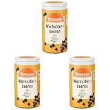 Ostmann Gewürze - Wacholderbeeren ganz | Ideal zum Würzen von Sauerbraten und Wildgerichten | 20 g in der Streudose (Packung mit 3)