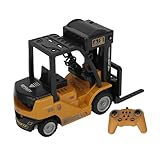 BSTCAR Ferngesteuerter Gabelstapler Spielzeug RC Gabelstapler Spielfahrzeuge Wiederaufladbare 2.4GHZ RC Gabelstapler Bauwagen Geschenke für Jungen und Mädchen