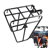 Gepäckträger für Fahrrad – Tourenradhalterung, faltbarer Taschenhalter, einfacher Rahmen, robustes und stabiles Design | Fahrradzubehör für den Transport von Ausrüstung, L