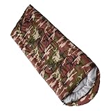 Pavsicgn Schlafsack - Outdoor Camping Ausrüstung | Tragbarer Warmer Schlafsack - für Rucksackwanderer Übernachtungswanderung Survival in der Wildnis die Jahreszeiten Winter und Herbst Roadtrips
