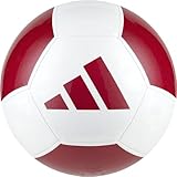 adidas EPP Club Ball, Unisex-Erwachsene Fußball, white/Power red, 5 -