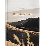LEBENSKOMPASS® Reisetagebuch Hills zum ausfüllen A5 Platz für 50 Erinnerungen selberschreiben - Reisedokumentation & Achtsamkeitsübungen - Tagebuch für den Urlaub zur Organisation und Erinnerung