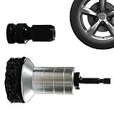 Xummpxuk Radreinigungsset, robuster Bremsenteilreiniger – Rostentferner aus Aluminiumlegierung, tragbares Werkzeug für mechanische Ausrüstung