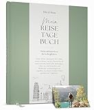 Reisetagebuch & Abenteuer-Journal – Scrapbook für bis zu 16 Reisen (Grün)